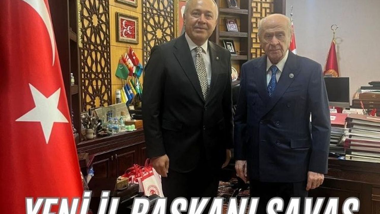 Nurullah Savaş'tan Bahçeli'ye İlk Ziyaret Manisa'dan Geldi