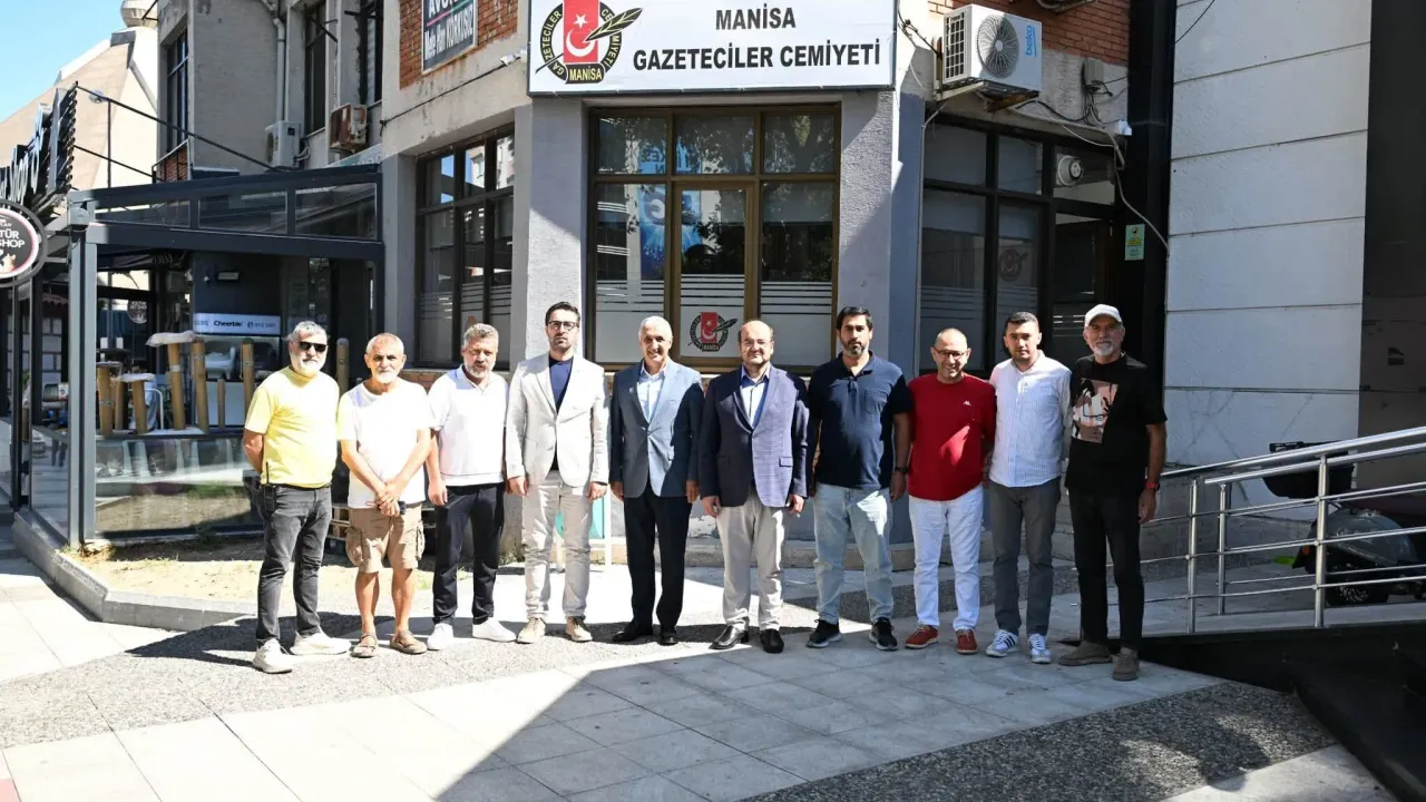 Manisa Gazeteciler Cemiyeti’ne MASKİ'den ziyaret