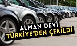 ALMAN DEVİ TÜRKİYE'DEN ÇEKİLDİ