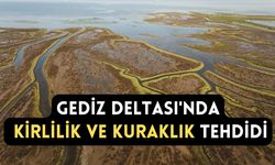 Gediz Deltası'nda kirlilik ve kuraklık tehdidi