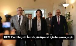 DEM Parti heyeti İmralı görüşmesi için başvuru yaptı