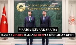 Başkan Zeyrek, Bakan Kurum'la görüştü