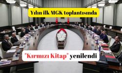 Yılın ilk MGK toplantısında "Kırmızı Kitap" yenilendi