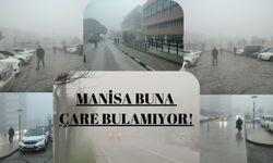 Manisa'da yoğun sis etkili oluyor