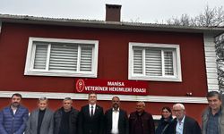 Manisa Veteriner Hekimleri Odası’nın yeni Başkanı Ali Gök’e hayırlı olsun ziyaretinde bulundu