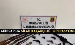 Akhisar'da silah kaçakçılığı operasyonu