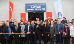 Bağyolu Sosyal Tesisi hizmete açıldı