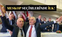 MESKOP seçimlerinde ilk!