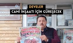 Develer cami inşaatı için güreşecek