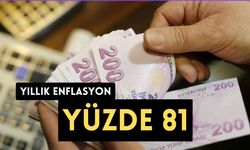 Yıllık Enflasyon yüzde 81