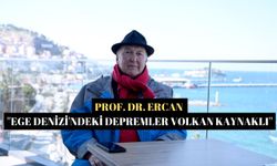 Prof. Dr. Ercan: ''Ege Denizi'ndeki depremler volkan kaynaklı''