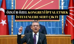 Özgür Özel kongreyi iptal etmek isteyenlere sert çıktı