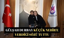 Gülşah Durbay küçük Nehir'e verdiği sözü tuttu