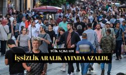 İşsizlik Aralık ayında azaldı