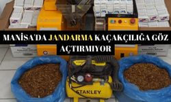 Manisa'da Jandarma kaçakçılığa göz açtırmıyor