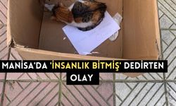 Manisa'da 'insanlık bitmiş' dedirten olay