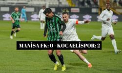 Manisa FK: 0 - Kocaelispor: 2