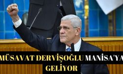 Müsavat Dervişoğlu Manisa'ya geliyor