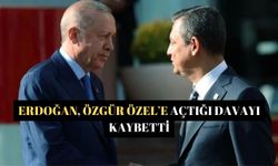 Erdoğan, Özgür Özele açtığı davayı kaybetti