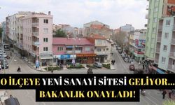 O İlçeye yeni sanayi sitesi geliyor... Bakanlık onayladı!