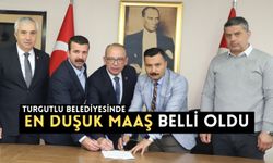 Turgutlu Belediyesinde en düşük maaş belli oldu