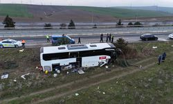 Gelibolu'daki otobüs kazasında yaralı sayısı 37'ye çıktı