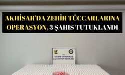 Akhisar'da zehir tüccarlarına operasyon, 3 şahıs tutuklandı