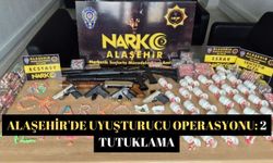 Alaşehir'de uyuşturucu operasyonu: 2 tutuklama