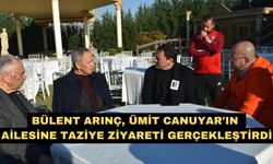 Bülent Arınç, Ümit Canuyar'ın ailesine taziye ziyareti gerçekleştirdi