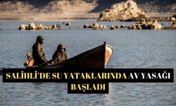 Salihli’de su yataklarında av yasağı başladı