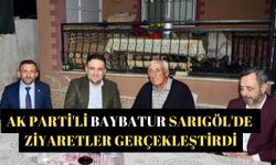 AK Parti'li Baybatur Sarıgöl'de ziyaretler gerçekleştirdi