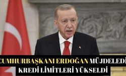 Cumhurbaşkanı Erdoğan müjdeledi, Kredi limitleri yükseldi