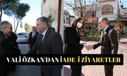 Vali Özkan'dan iade-i ziyaretler