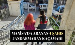 Manisa'da aranan 4 şahıs jandarmadan kaçamadı