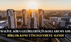 Maliye, kira gelirleri için kolları sıvadı: birçok konut incelenmeye alındı