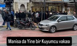 Manisa'da Kuyumcu Vurgunu, vatandaş akın etti