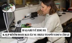 Kalp ritim bozukluğunu hızlı tespit eden cihaz