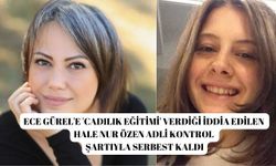 Ece Gürel'e 'cadılık eğitimi' verdiği iddia edilen Hale Nur Özen adli kontrol şartıyla serbest kaldı