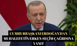 Cumhurbaşkanı Erdoğan'dan muhalefetin erken seçim çağrısına yanıt