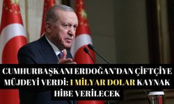 Cumhurbaşkanı Erdoğan’dan çiftçiye müjdeyi verdi: 1 milyar dolar kaynak hibe verilecek