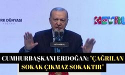 Cumhurbaşkanı Erdoğan: " Çağrılan sokak çıkmaz sokaktır"