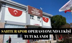 Sahte rapor operasyonunda 1 kişi tutuklandı