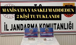 Manisa'da yasaklı maddeden 2 kişi tutuklandı