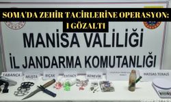 Soma'da zehir tacirlerine operasyon: 1 gözaltı