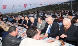 Manisa Halkı için iftar bu kez de Akgedik'te kuruldu