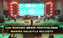 Can Bonomo Mesir Festivalinde Manisa Halkıyla buluştu