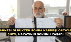 Annesi öldükten sonra kardeşi ortaya çıktı, hayatının şokunu yaşadı