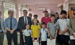 Turgutlu'da en çok kitap okuyanlar ödüllendirildi