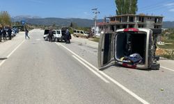 Ege'de trafik kazası: 5 yaralı