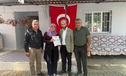 Şehit annelerine anlamlı ziyaret